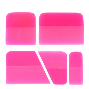 5 Piece Pink PPF Squeegee
