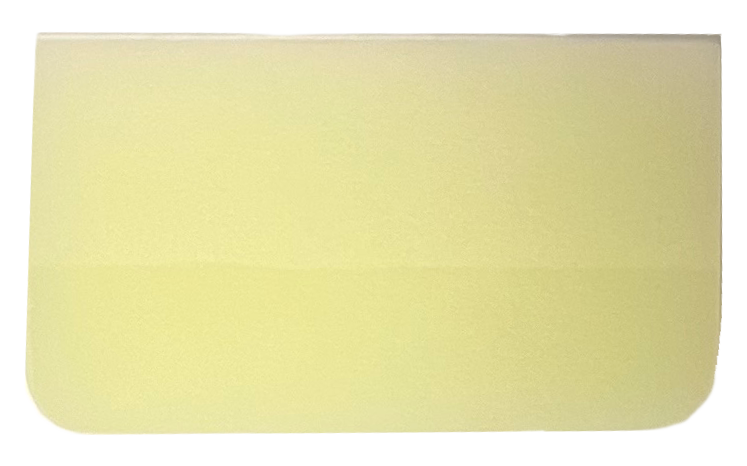 4in White Polyurethane Squeegee